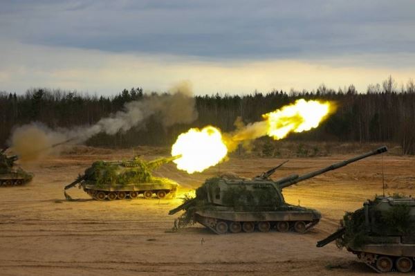 Украина против России: артиллерия